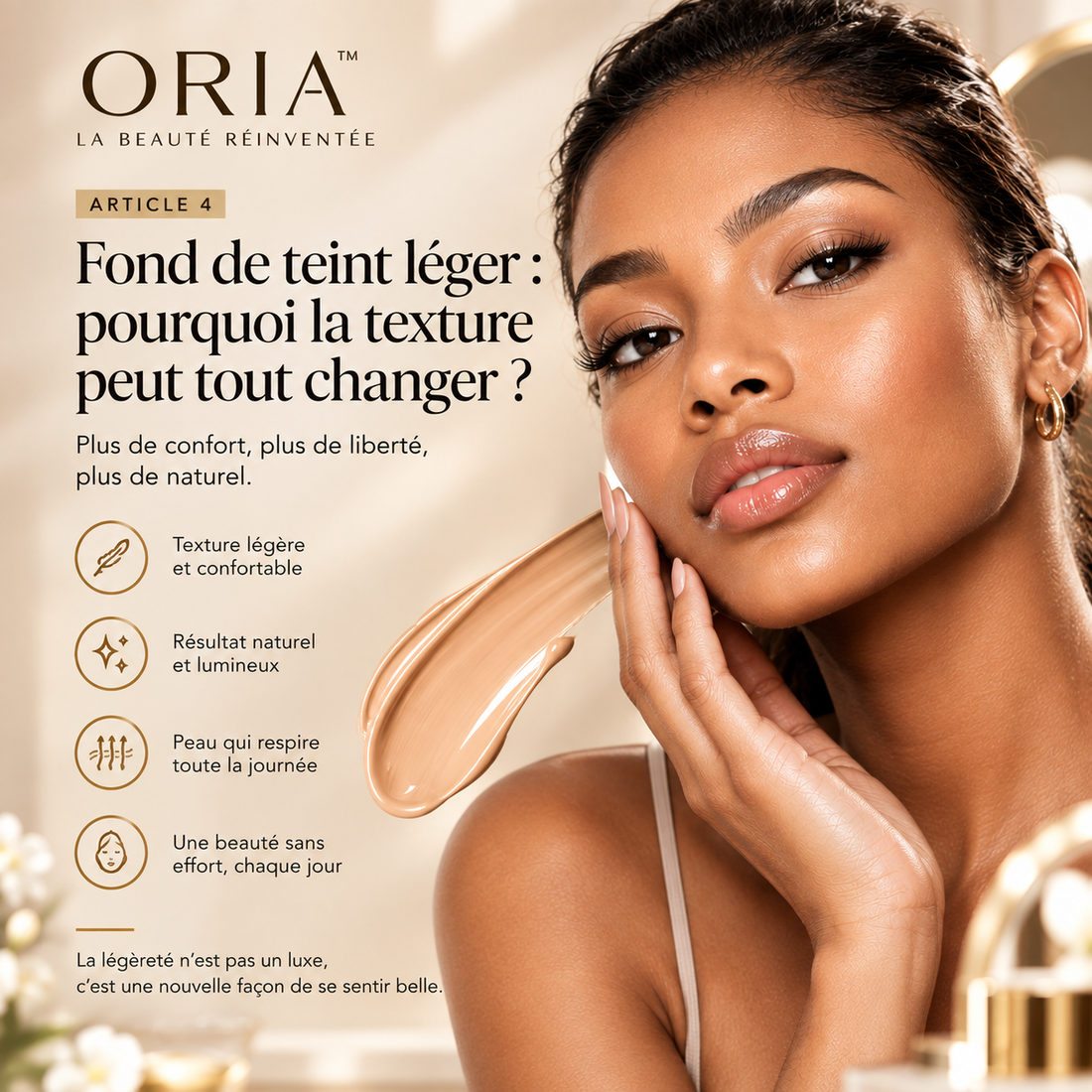 Fond de teint léger : pourquoi la texture peut tout changer